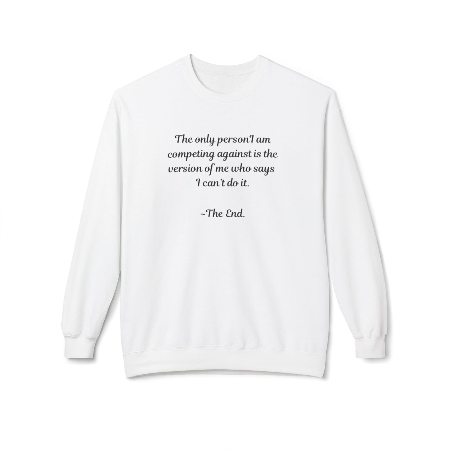 UK Motivational Crewneck Sweatshirt - Inspirational Gift for Friends, Cozy Apparel for Self-Care, Perfect for Birthdays, Affirmation Wear