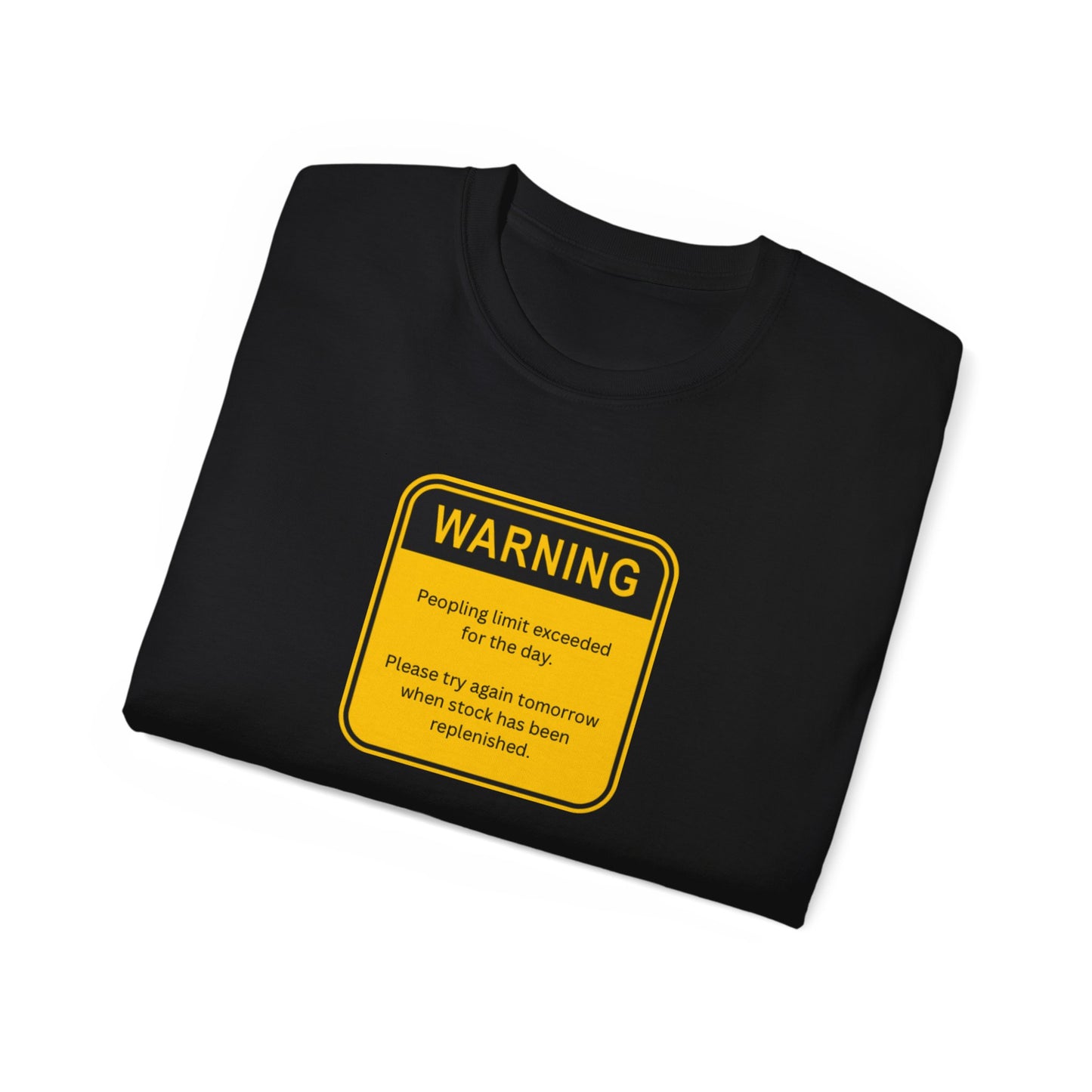 UK Warning Graphic Tee - Unisex Ultra Cotton T-Shirt, Casual Wear, Gift for Friends, Statement Top, Everyday Style