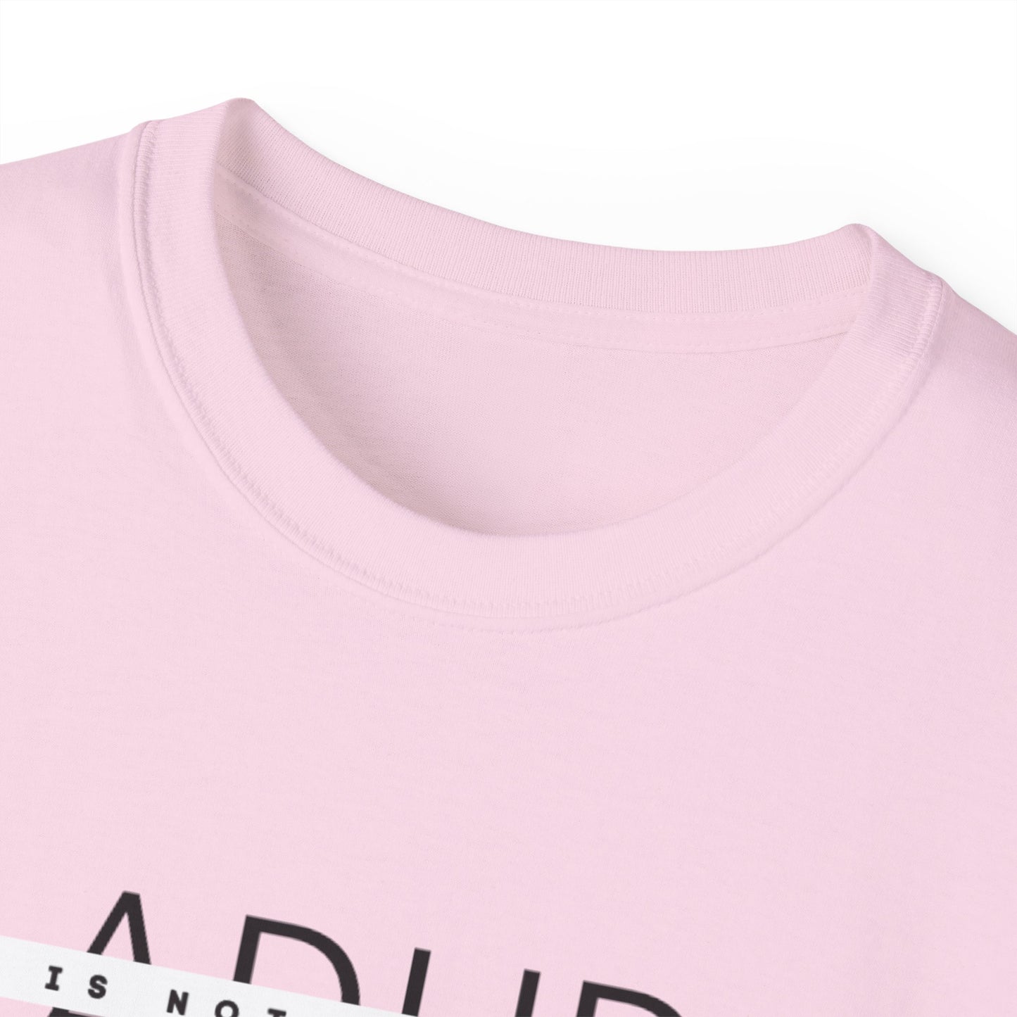 US ADHD is not a choice Unisex Cotton Tee, Funny Graphic T-Shirt, Casual Statement Shirt, Gift for Friends, Inspirational Apparel