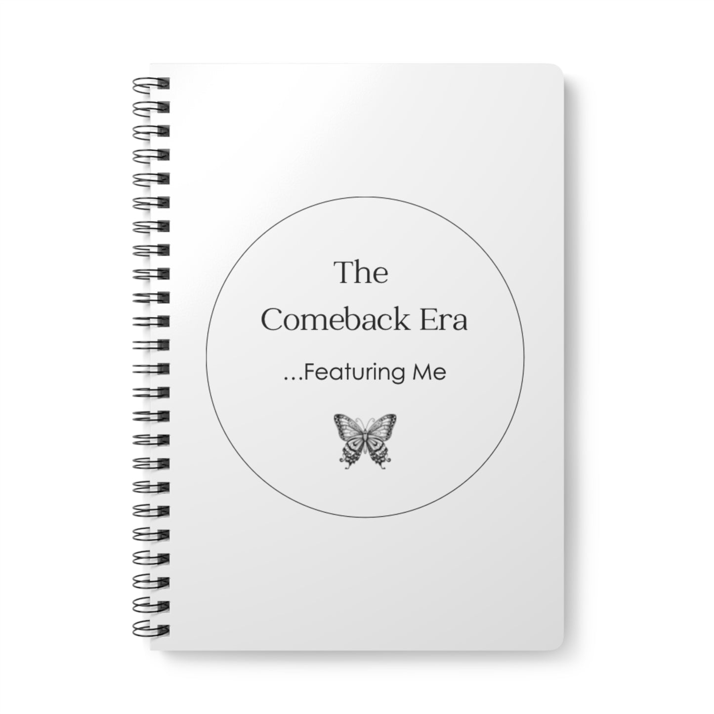 UK Inspirational Wirobound Softcover Notebook, A5 | Journal for Goals, Dream Diary, Gratitude Log, Gift for Writers, Self-Care