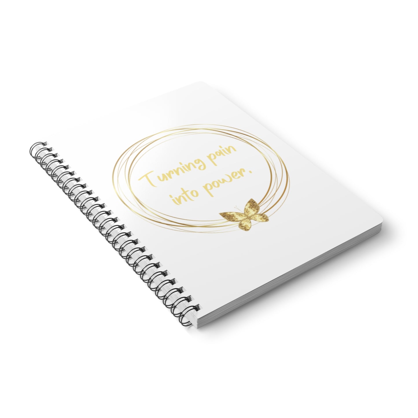 UK Empowering Power Notebook, Softcover Journal for Inspiration, Daily Affirmations, Gift for Dreamers, Writers, and Creatives