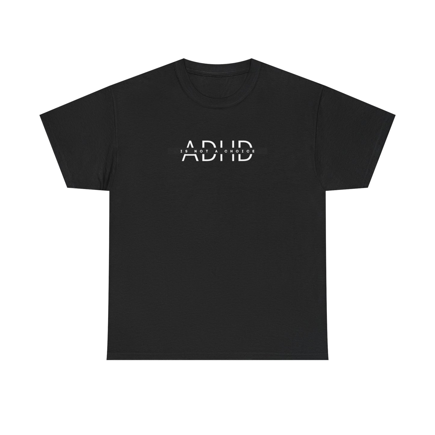 UK ADHD Awareness Unisex Heavy Cotton Tee, Mental Health Shirt, Gift for Advocates, Casual Wear, Supporting Neurodiversity