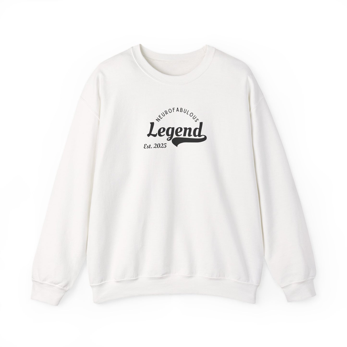 US Unisex Neurotabilous Legend Crewneck Sweatshirt, Cozy Sweatshirt, Gift for Men Women, Casual Style, Birthday Apparel, Personalized Clothing