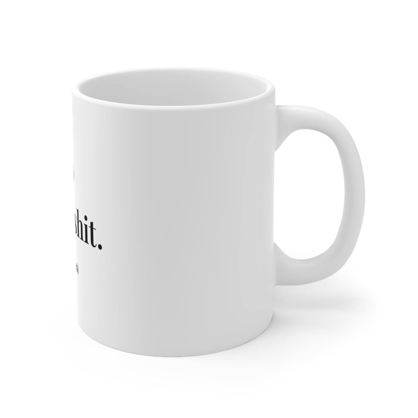 UK Ceramic Coffee Mug - "I do Iconic shit (sometimes)" - Funny Gift for Friends, Office Mug, Humor Coffee Cup, Unique Housewarming Decor