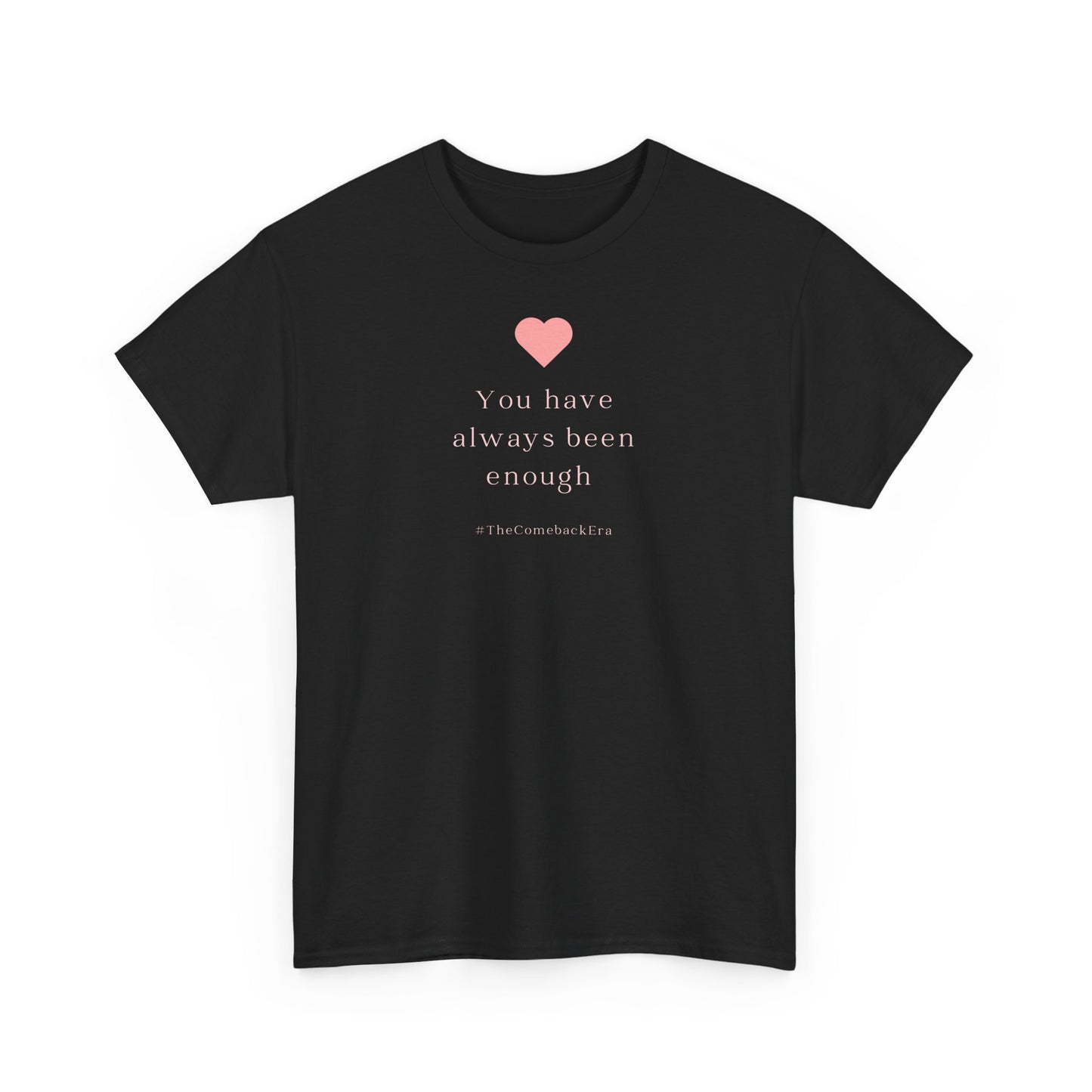 UK you are enough Unisex Cotton Tee - Self-Love Message, Casual Wear, Gift for Friends, Motivational Apparel, Everyday Comfort