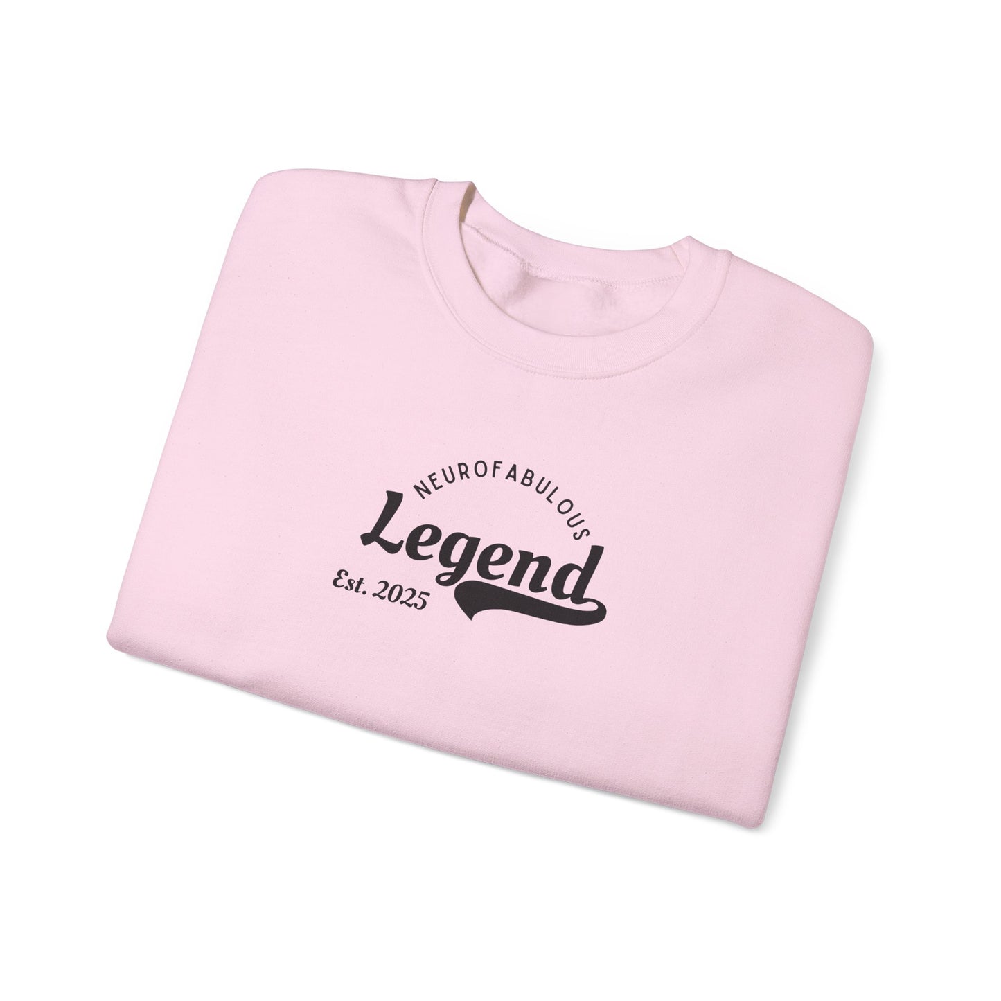 US Unisex Neurotabilous Legend Crewneck Sweatshirt, Cozy Sweatshirt, Gift for Men Women, Casual Style, Birthday Apparel, Personalized Clothing