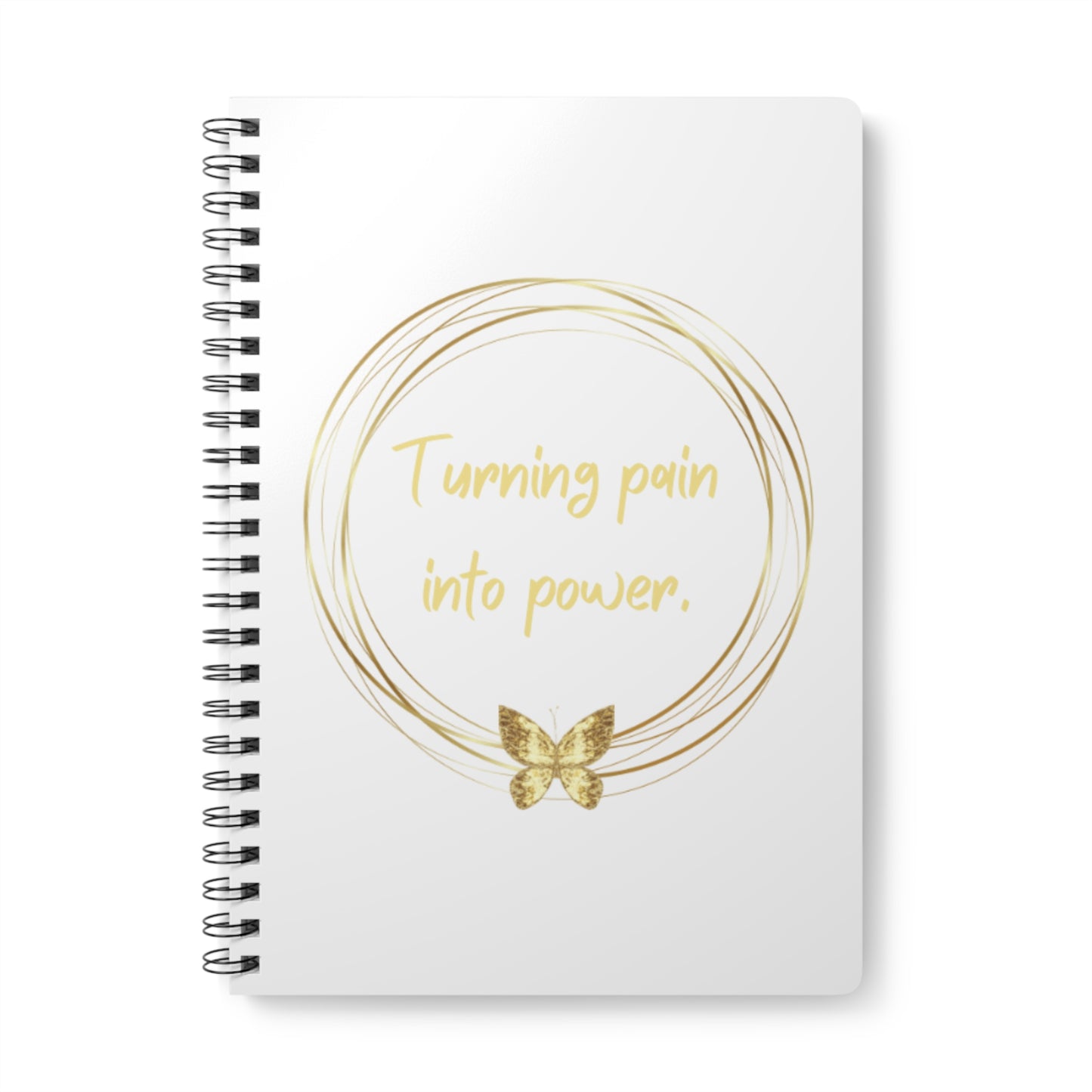 UK Empowering Power Notebook, Softcover Journal for Inspiration, Daily Affirmations, Gift for Dreamers, Writers, and Creatives