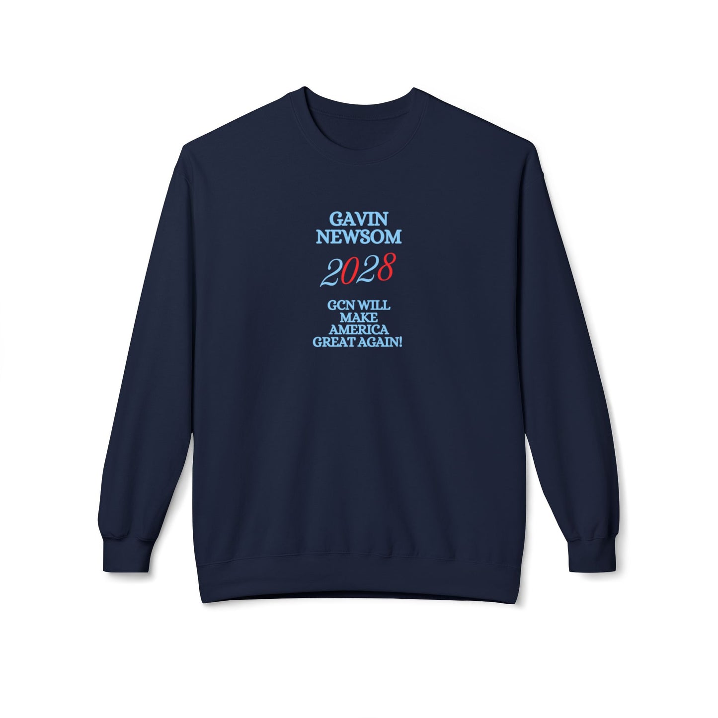 US 2028 Election Crewneck Sweatshirt, Political Apparel, Gender Neutral Fashion, Gift for Enthusiasts, Rally Gear, Comfortable Layer