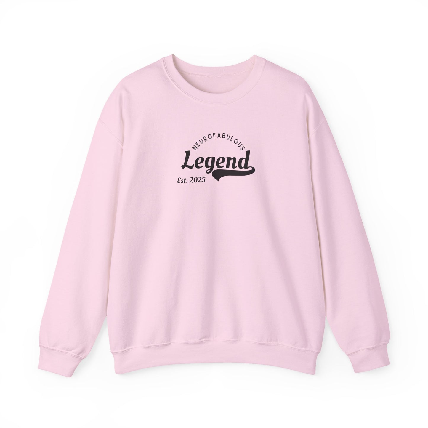 US Unisex Neurotabilous Legend Crewneck Sweatshirt, Cozy Sweatshirt, Gift for Men Women, Casual Style, Birthday Apparel, Personalized Clothing