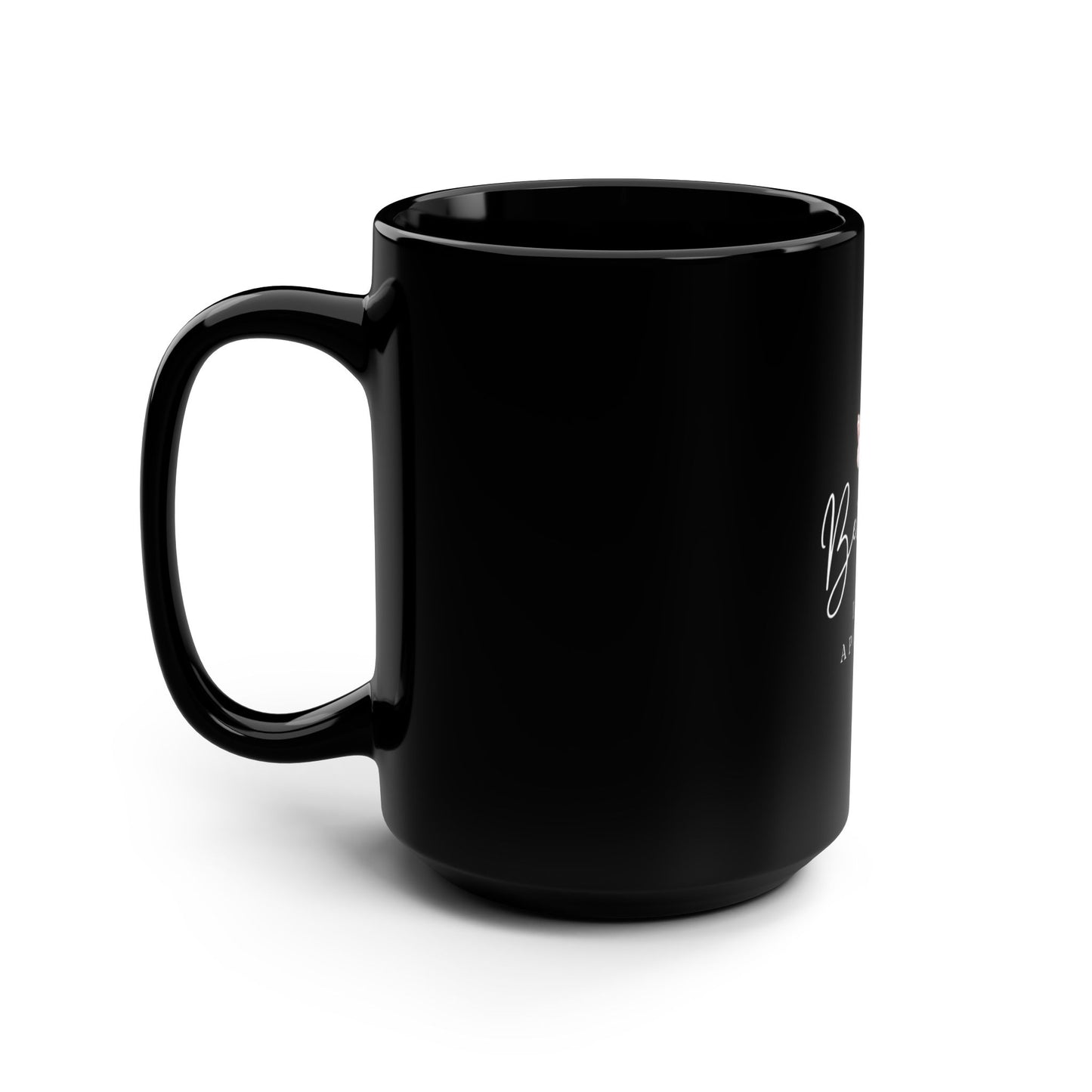 UK Being Me Black Mug, 15oz