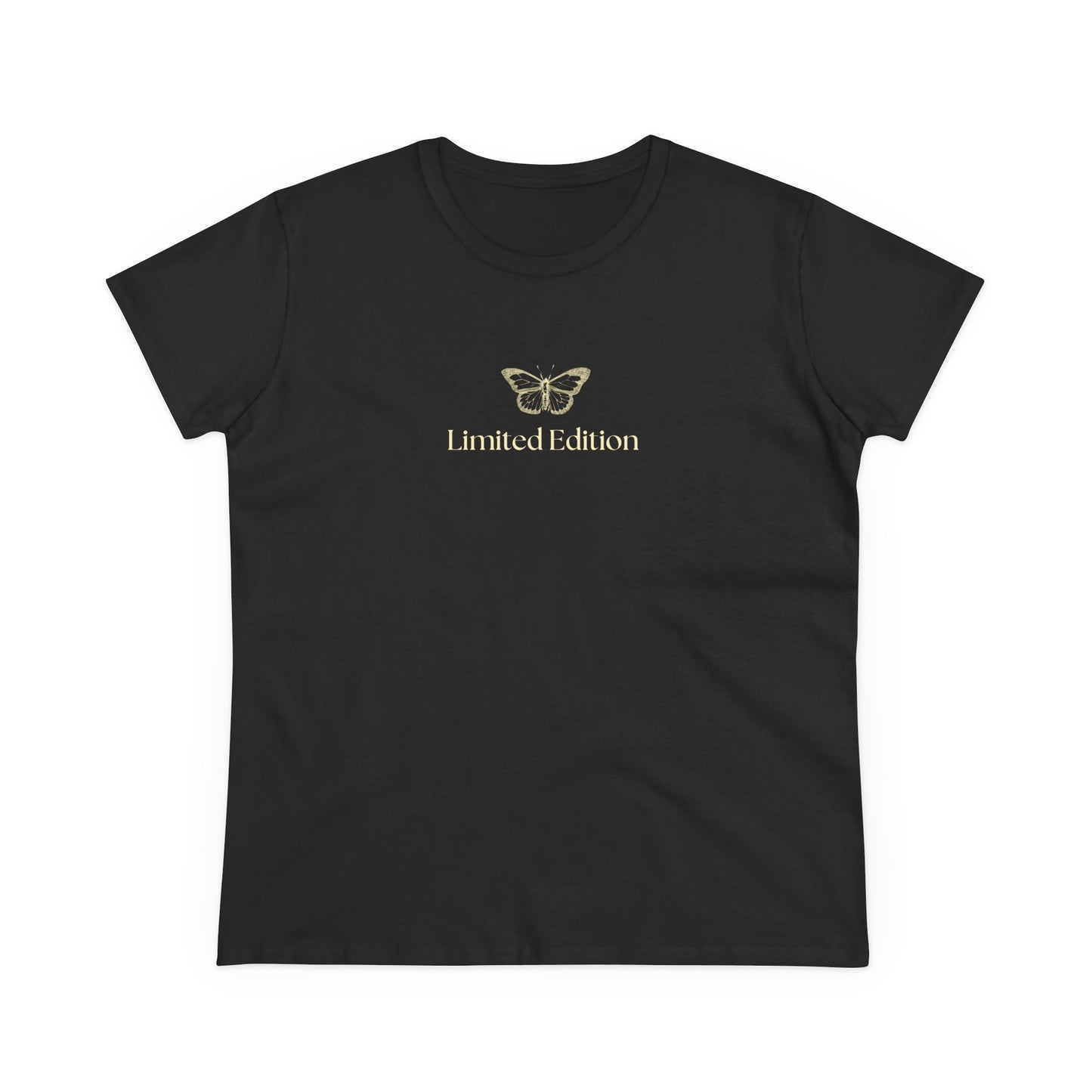 US Limited Edition Butterfly Graphic Tee, Women's Cotton Top, Casual T-Shirt, Gift for Her, Summer Fashion, Birthday Gift