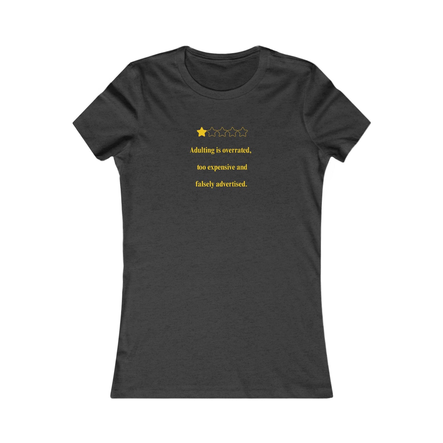 US Admitting it's Overrated Women's Tee, Casual Wear, Funny Tee, Gift for Her, Birthday Gift, Everyday Fashion