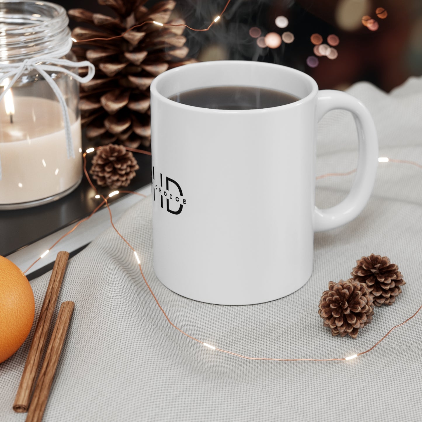 UK ADHD Awareness 11oz White Mug, Coffee Cup for Mental Health, Support Gift, Unique Tea Mug, Self-Care Reminder, Inspirational Drinkware