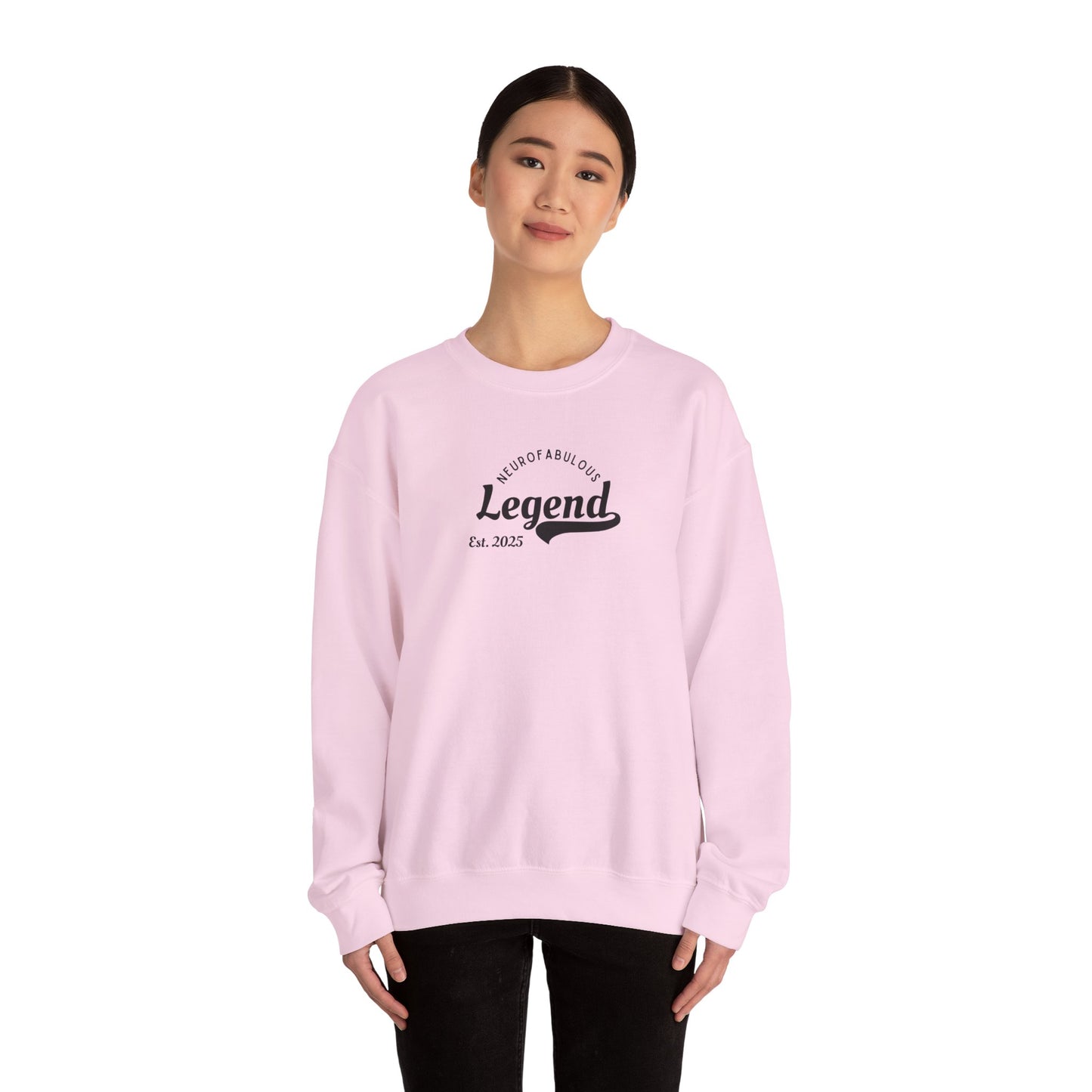US Unisex Neurotabilous Legend Crewneck Sweatshirt, Cozy Sweatshirt, Gift for Men Women, Casual Style, Birthday Apparel, Personalized Clothing