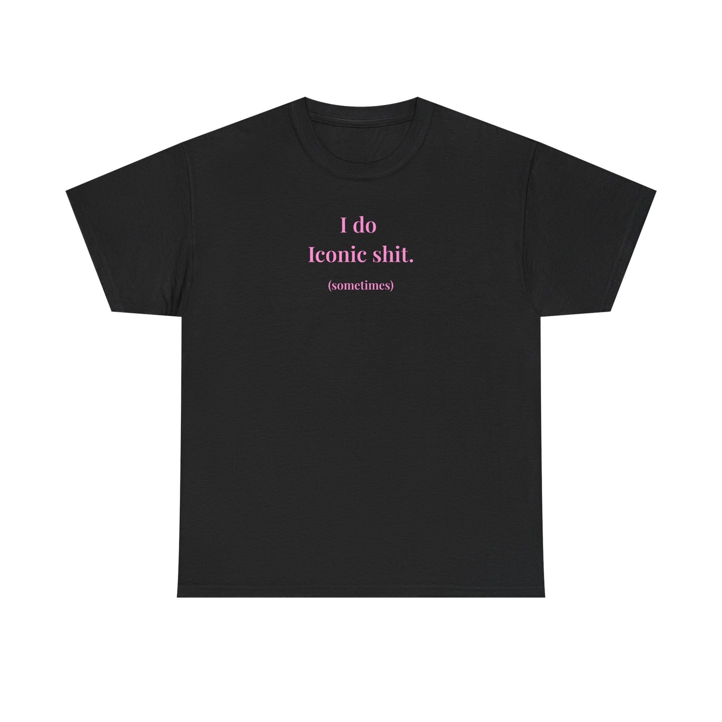 UK Iconic Shit Unisex Heavy Cotton Tee, Casual Tee, Statement Shirt, Gift for Trendsetters, Everyday Wear