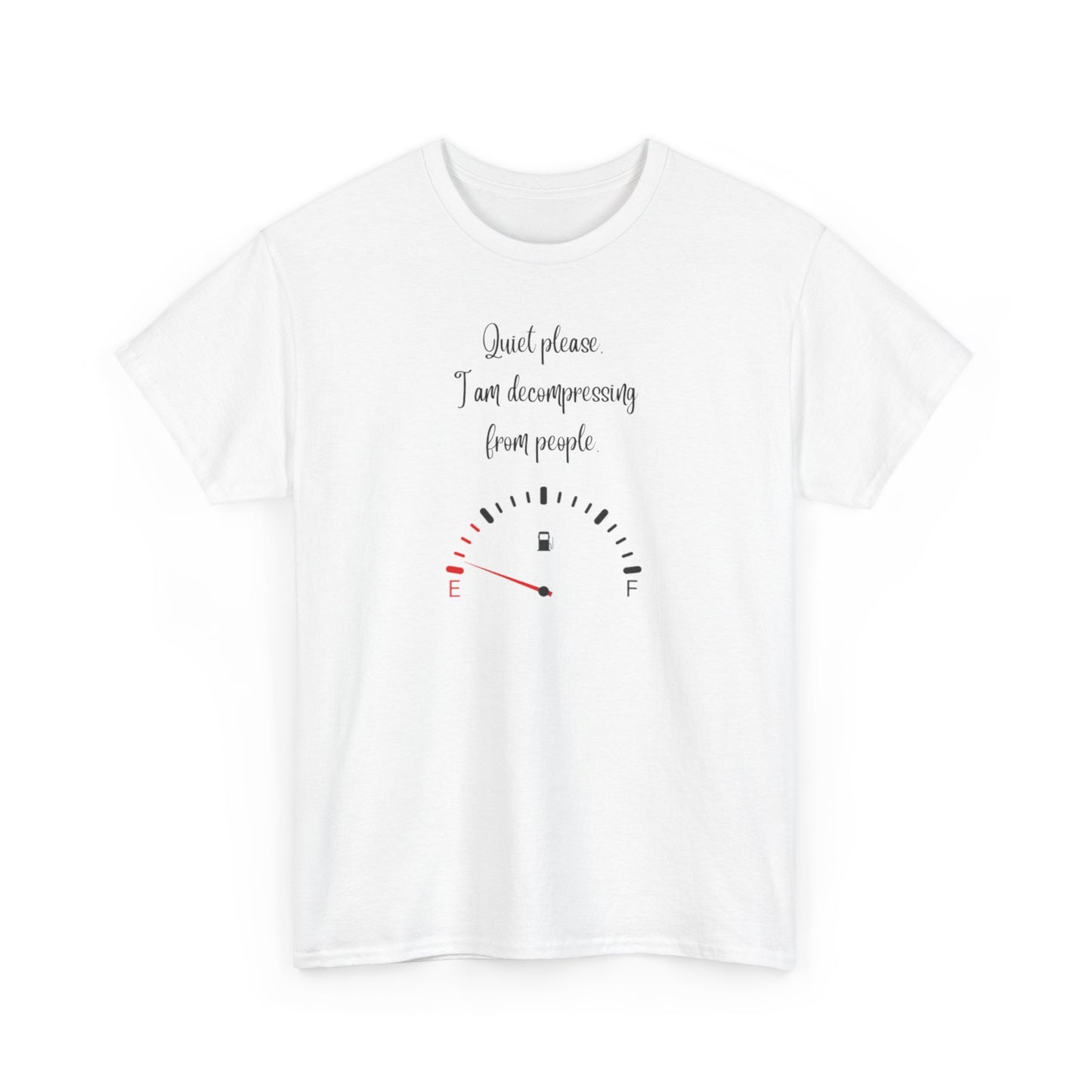 UK Calm Vibes Tee: Quirky Unisex Heavy Cotton Tee, Funny Tee, Gift for Friends, Humor Shirt, Casual Wear