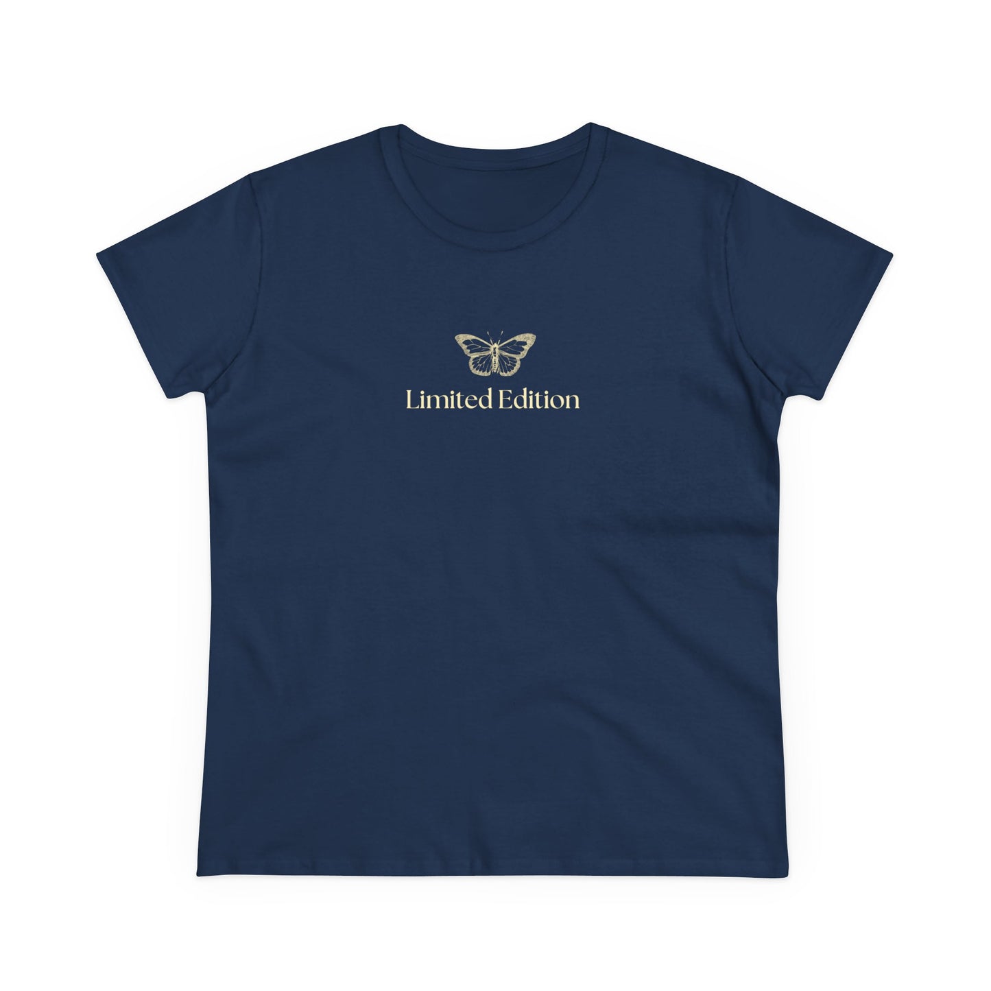 US Limited Edition Butterfly Graphic Tee, Women's Cotton Top, Casual T-Shirt, Gift for Her, Summer Fashion, Birthday Gift