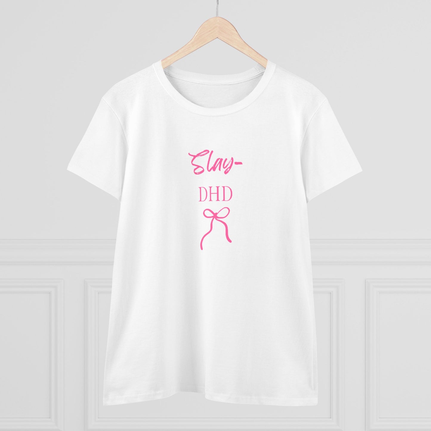 US Slay DHD Women's Tee, Casual Cotton Top, Trendy Graphic Shirt, Gifts for Her, Summer Fashion Style