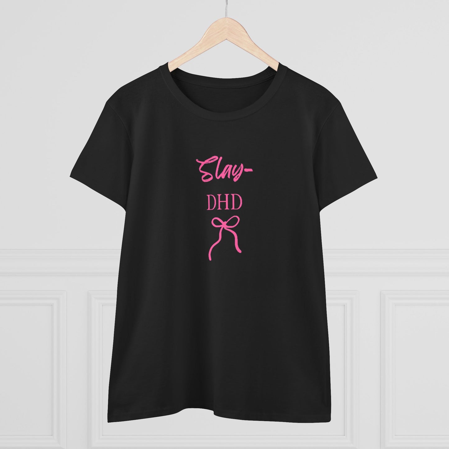 US Slay DHD Women's Tee, Casual Cotton Top, Trendy Graphic Shirt, Gifts for Her, Summer Fashion Style