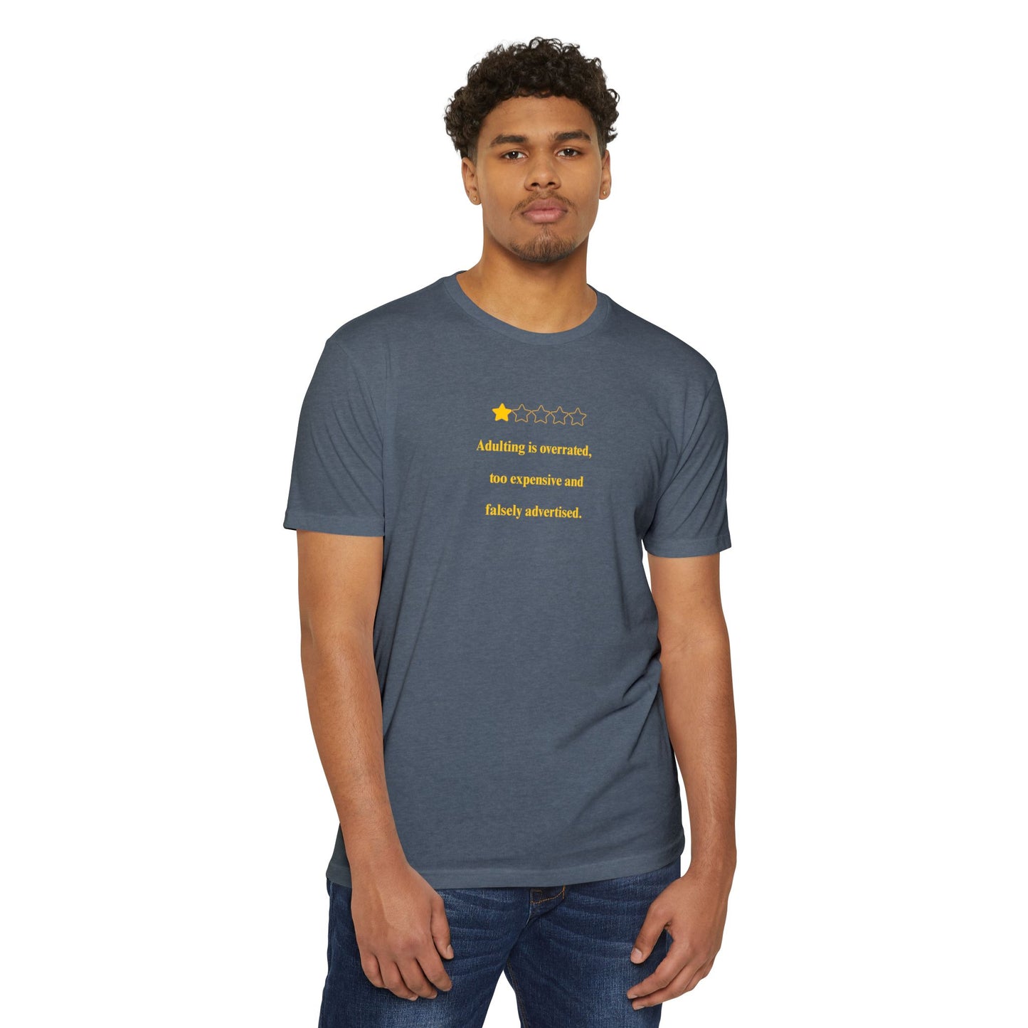 US Unisex Graphic Tee - 'Adulting is Overrated' T-Shirt, Funny Gift for Friends, Casual Wear, Birthday Gift, Comfy Jersey Shirt