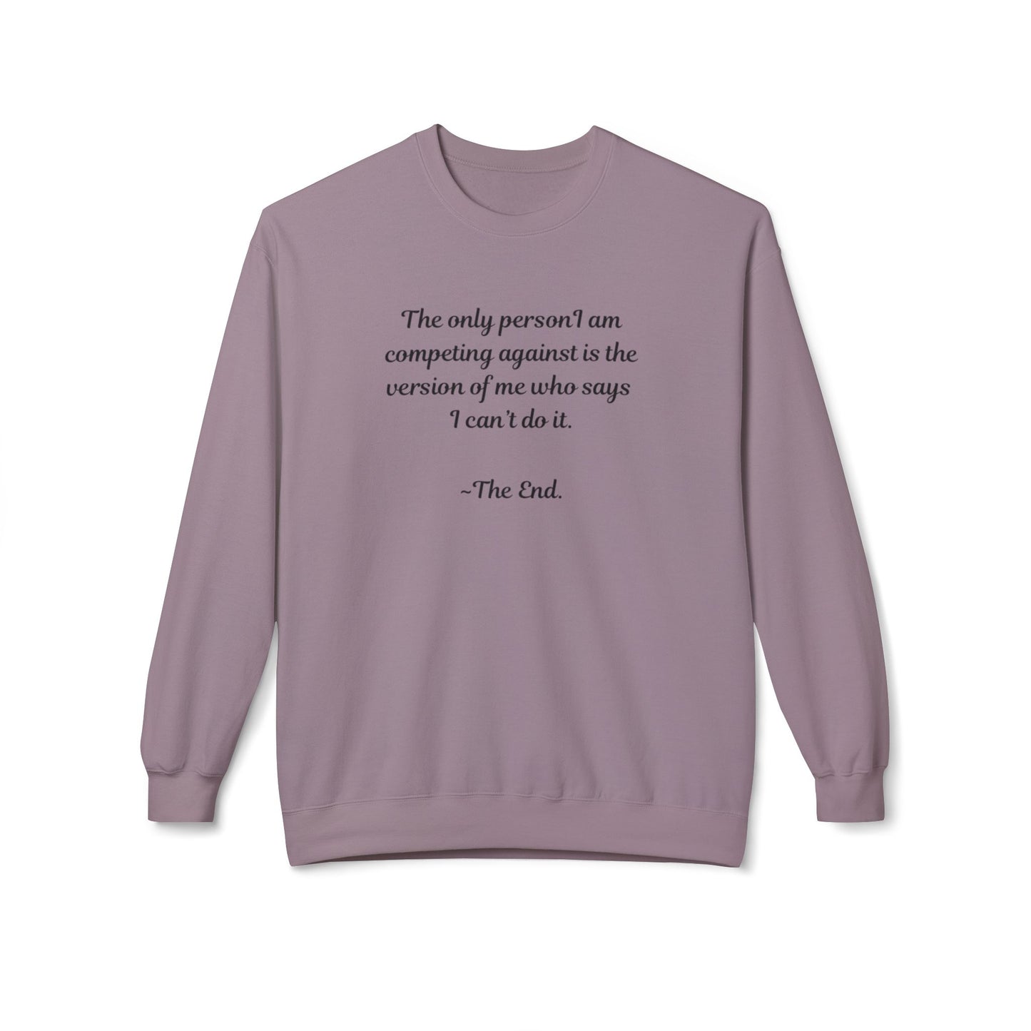 UK Motivational Crewneck Sweatshirt - Inspirational Gift for Friends, Cozy Apparel for Self-Care, Perfect for Birthdays, Affirmation Wear