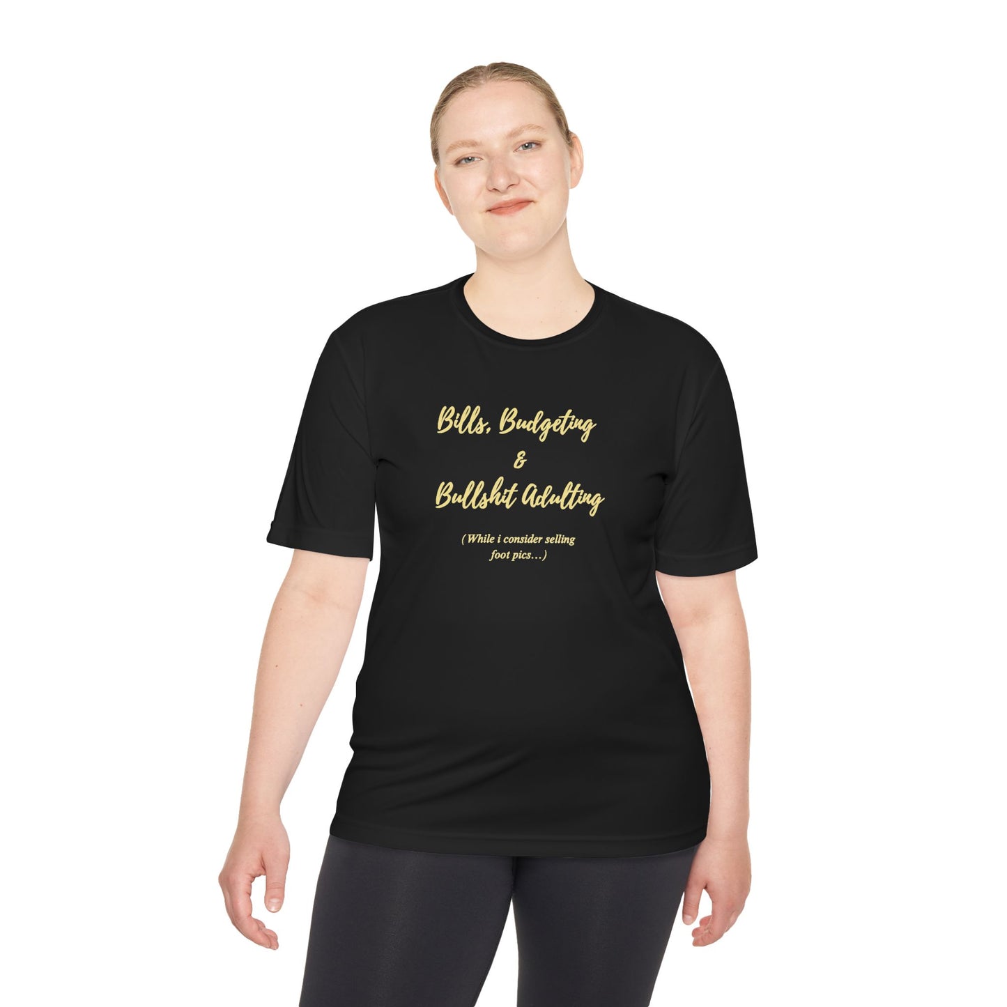 US ‘The Jawn’ Budgeting Humor Tee for Her, Unisex Moisture Wicking Shirt, Funny Budgeting Gift, Casual Wear, Financial Planner Tee, Celebration Apparel