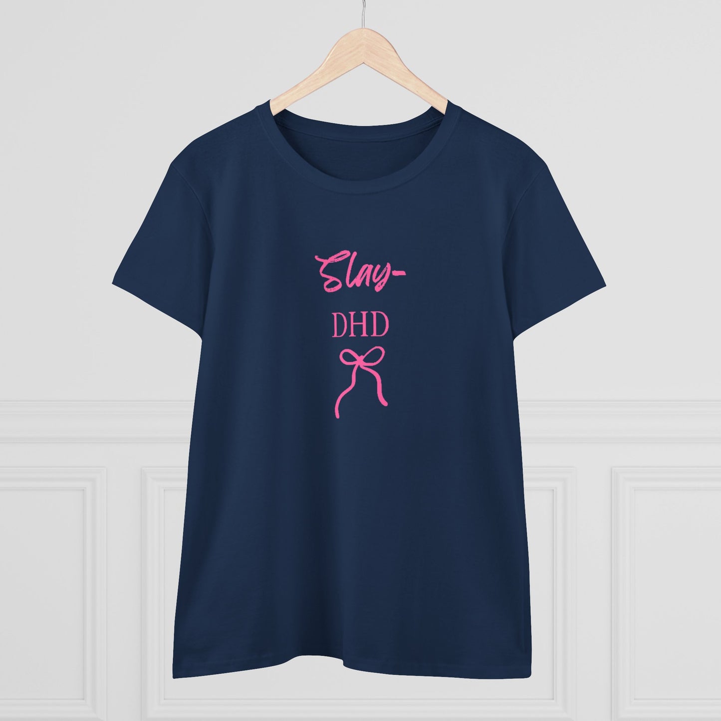 US Slay DHD Women's Tee, Casual Cotton Top, Trendy Graphic Shirt, Gifts for Her, Summer Fashion Style
