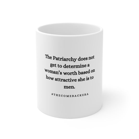 UK Empowering Ceramic Coffee Mug, Feminist Quote Cup, Gift for Her, Office Decor, Coffee Lover's Essential