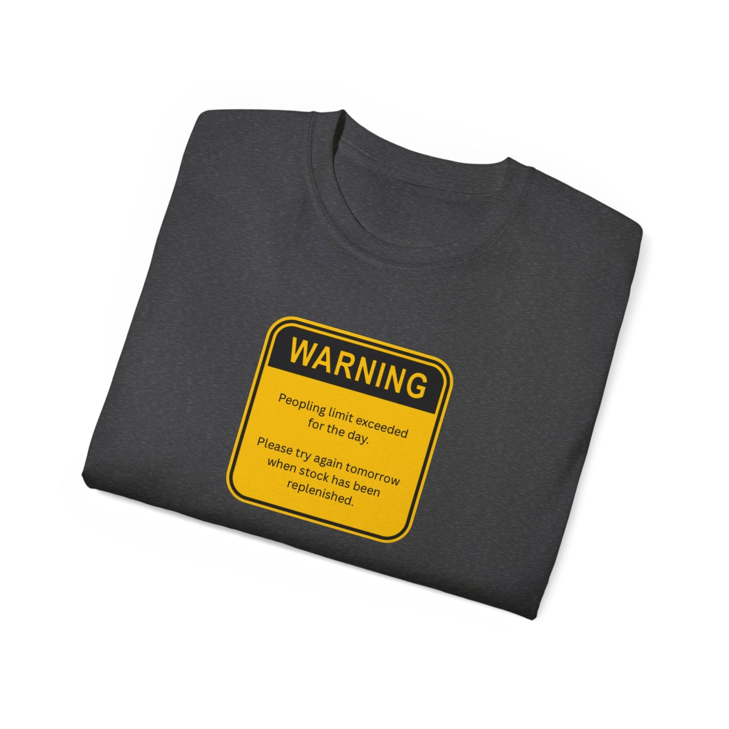 UK Warning Graphic Tee - Unisex Ultra Cotton T-Shirt, Casual Wear, Gift for Friends, Statement Top, Everyday Style