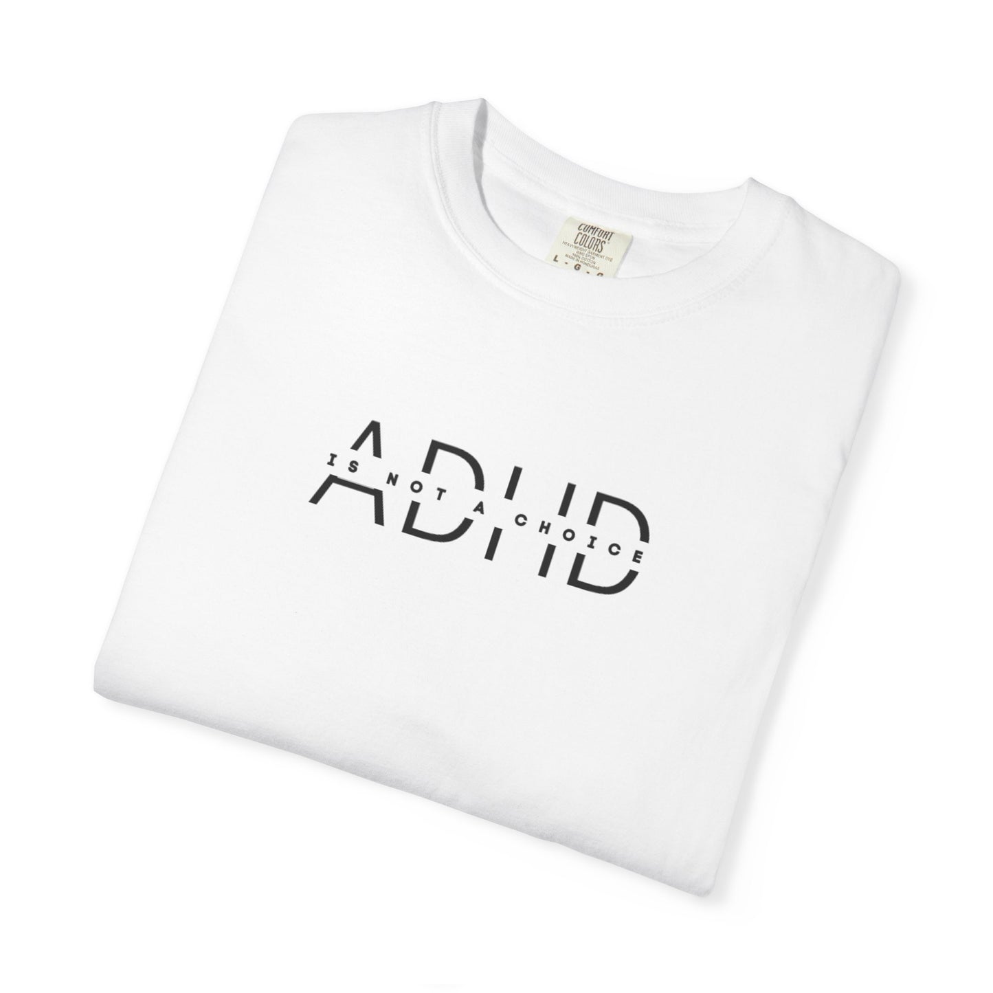 US ADHD Awareness Unisex T-Shirt, Motivational Tee, Gift for Mental Health Advocates, Soft Casual Wear, Everyday Confidence Shirt
