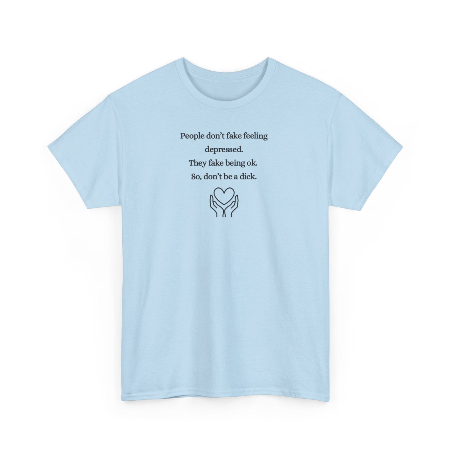 UK Emotional Support Tee - Unisex Heavy Cotton Tee, Self-Care Shirt, Mental Health Awareness Apparel, Thoughtful Gift, Everyday Casual Wear