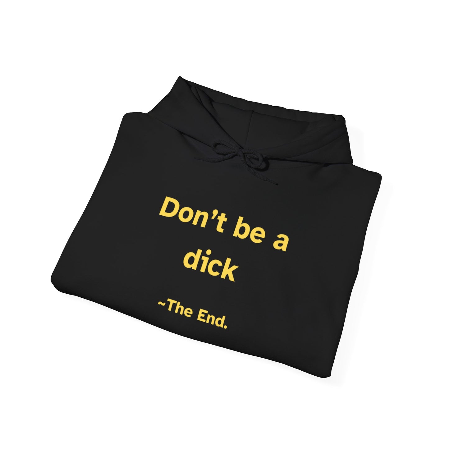 UK Don’t be a Dick Hoodie, Unisex Sweatshirt, Family Gift, Cozy Apparel, Mother's Day, Father's Day, Casual Wear