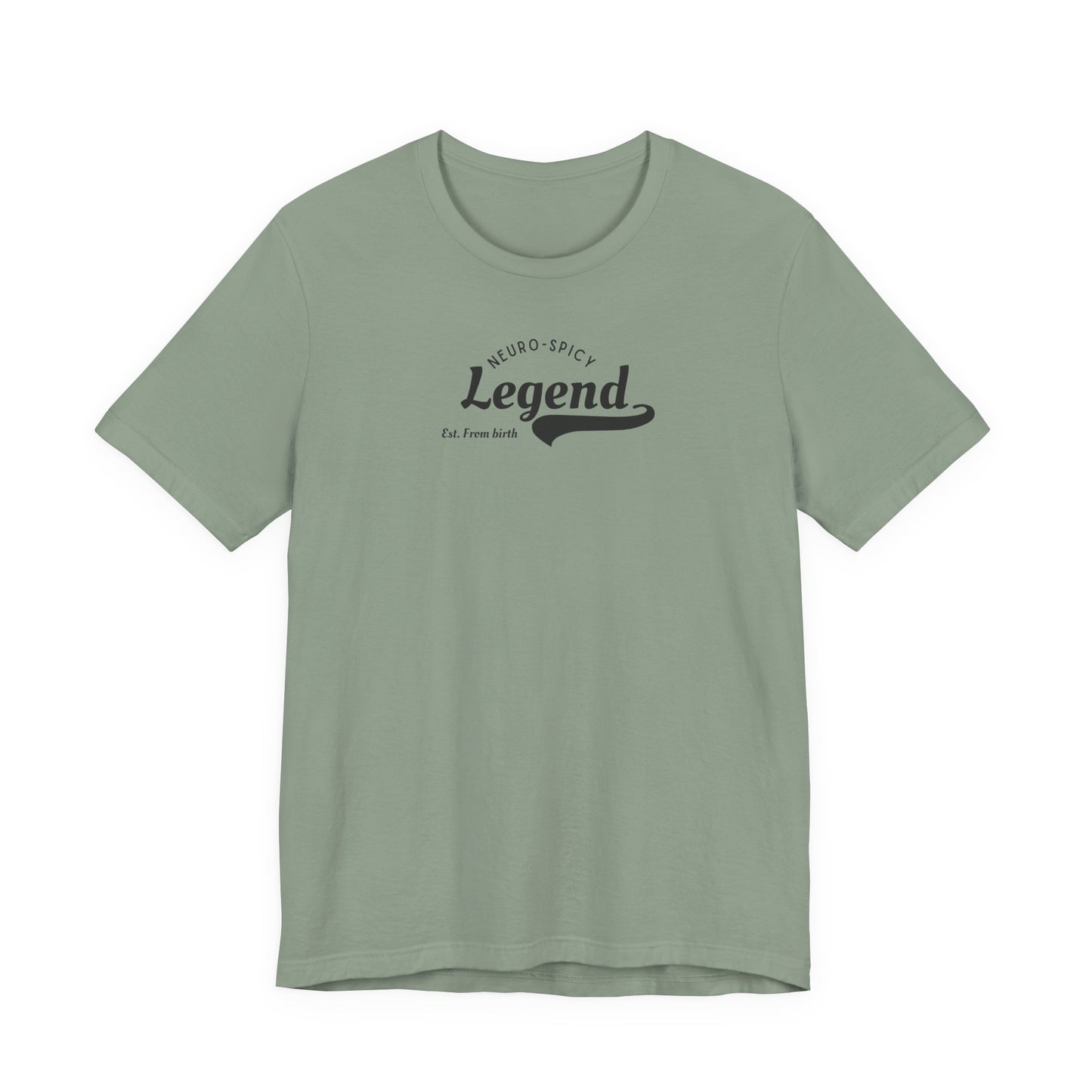 UK Legendary Neuro-Spicy Unisex Tee | Fun Gift for Neurodivergent Friends, Casual Wear, Celebration Shirt, Unique Graphic Tee, Everyday Comfort