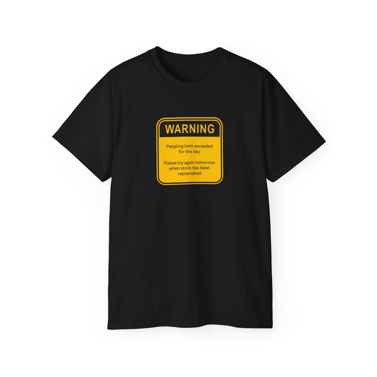 UK Warning Graphic Tee - Unisex Ultra Cotton T-Shirt, Casual Wear, Gift for Friends, Statement Top, Everyday Style