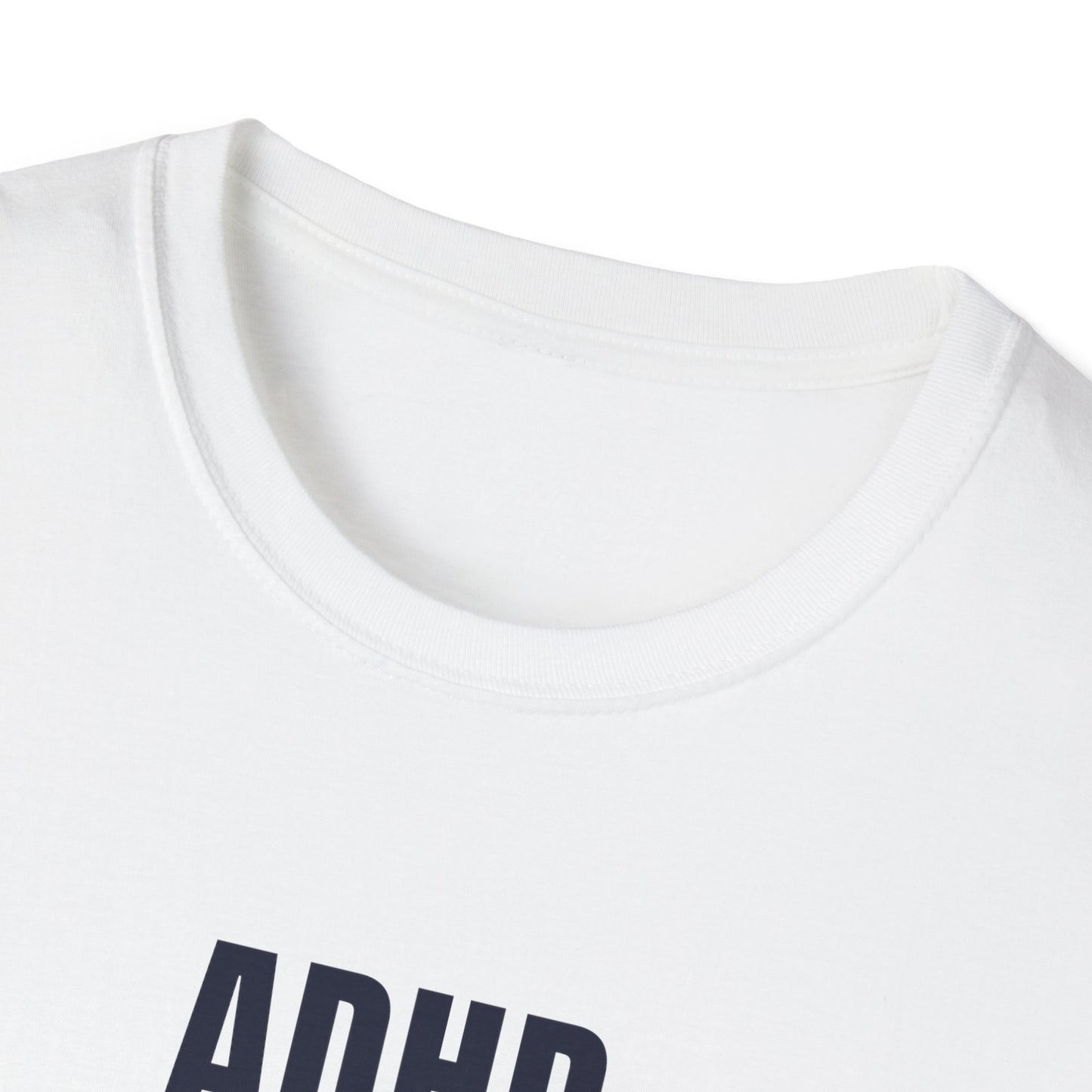 UK ADHD Brain On Unisex T-Shirt, Funny Mental Health Tee, Gift for ADHD Awareness, Casual Wear, Unique Student Shirt