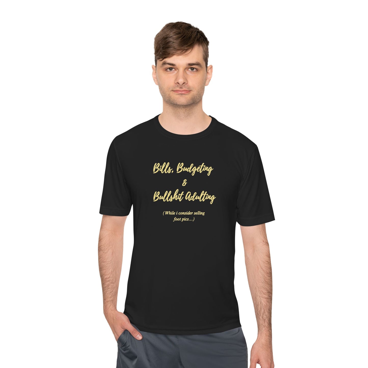 US ‘The Jawn’ Budgeting Humor Tee for Her, Unisex Moisture Wicking Shirt, Funny Budgeting Gift, Casual Wear, Financial Planner Tee, Celebration Apparel