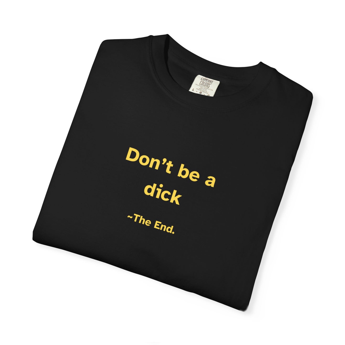 US Don’t be a Dick tee, Gift for Friends, Casual Wear, Statement Shirt, Humor Apparel