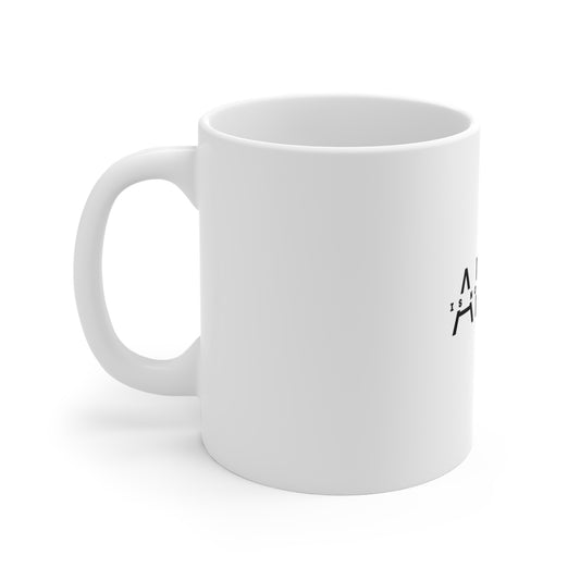 UK ADHD Awareness 11oz White Mug, Coffee Cup for Mental Health, Support Gift, Unique Tea Mug, Self-Care Reminder, Inspirational Drinkware