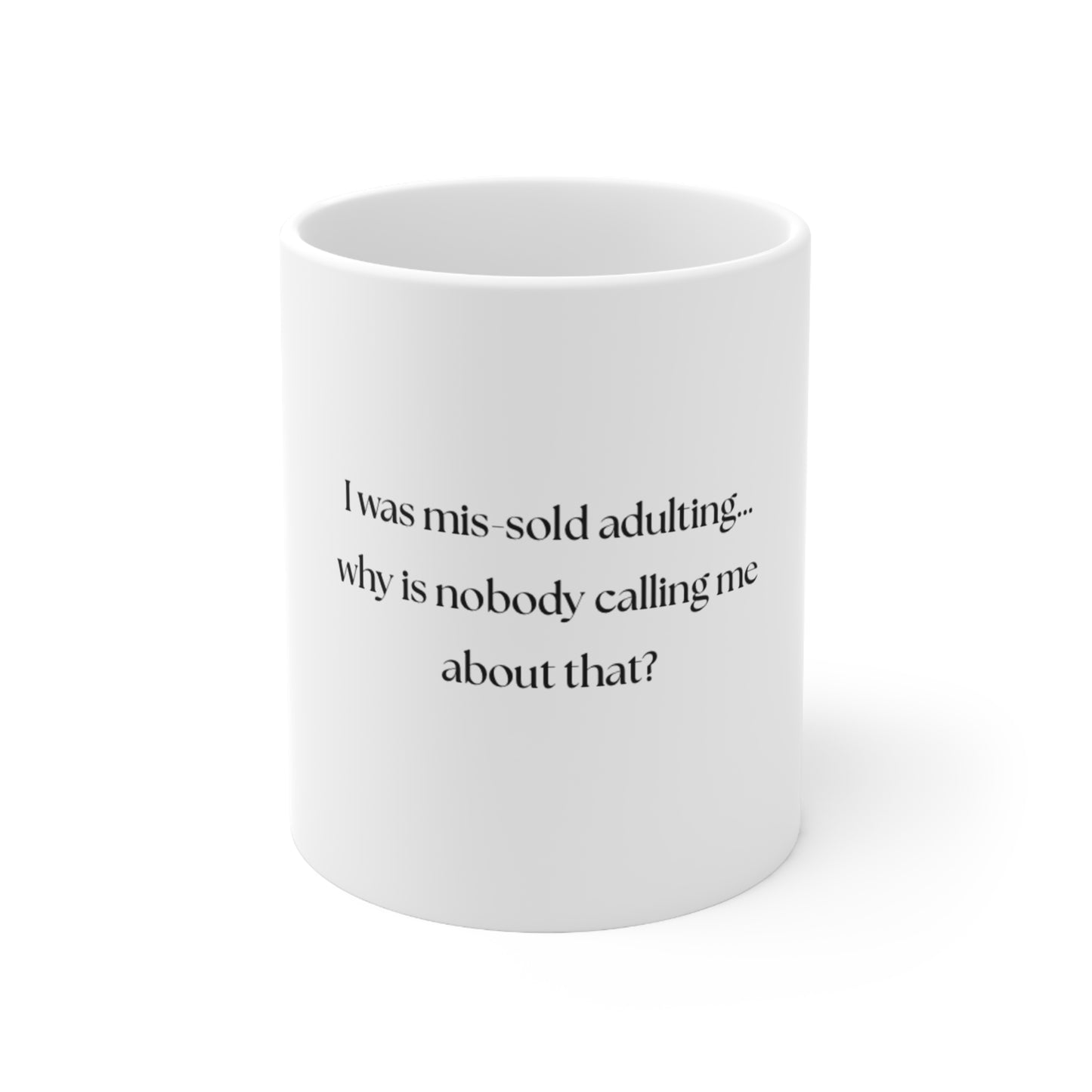 UK Ceramic Coffee Mug with Witty Quote – Fun Gift for Adults, Office Humor, Tea Lovers, Birthday Present, Coffee Lovers, Quirky Kitchen Decor