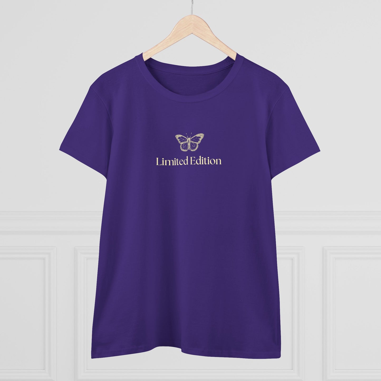 US Limited Edition Butterfly Graphic Tee, Women's Cotton Top, Casual T-Shirt, Gift for Her, Summer Fashion, Birthday Gift