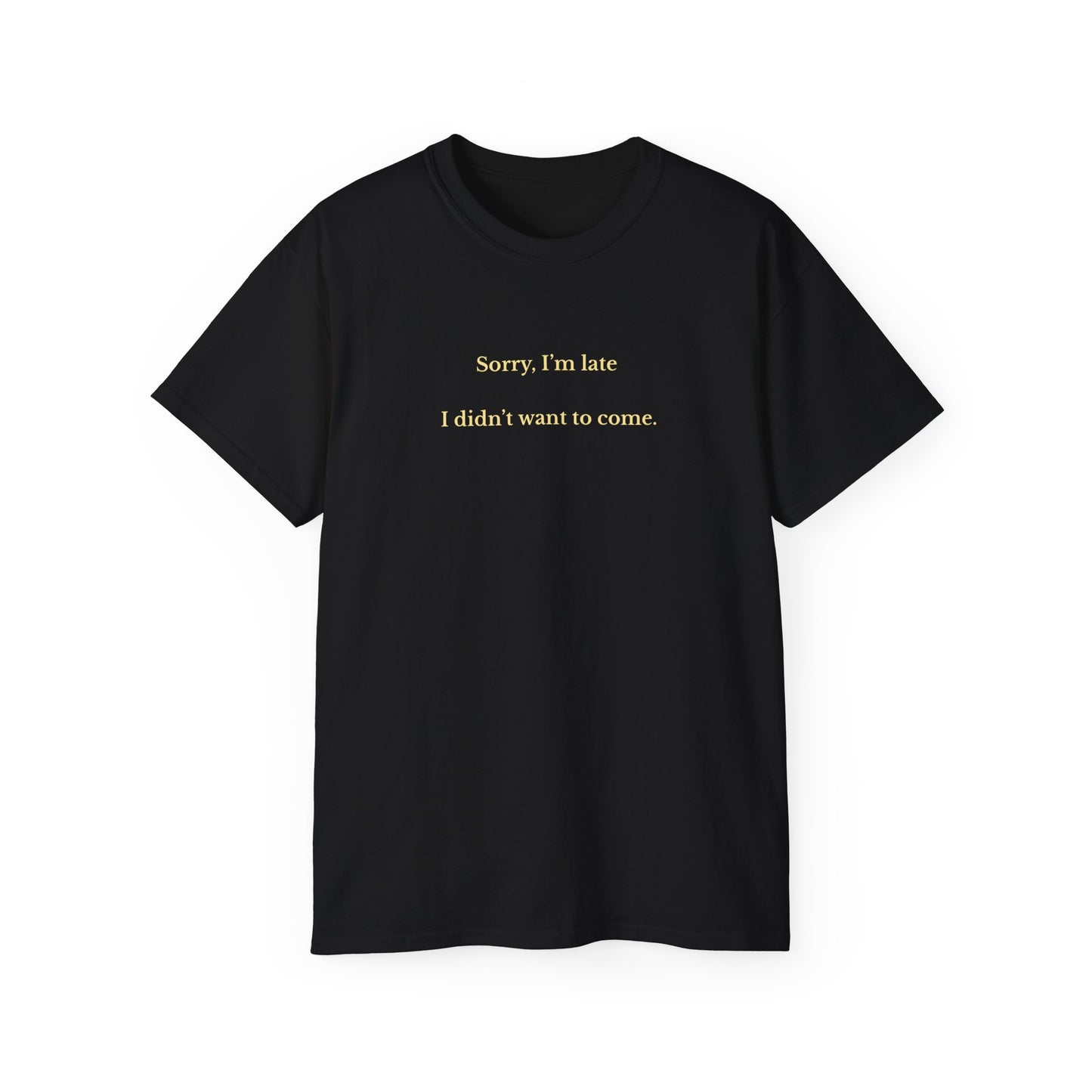 US Funny Quote Unisex Tee, Casual Funny Shirt, Gift for Friends, Birthday Gift, Comfy Everyday Wear, Humor T-Shirt