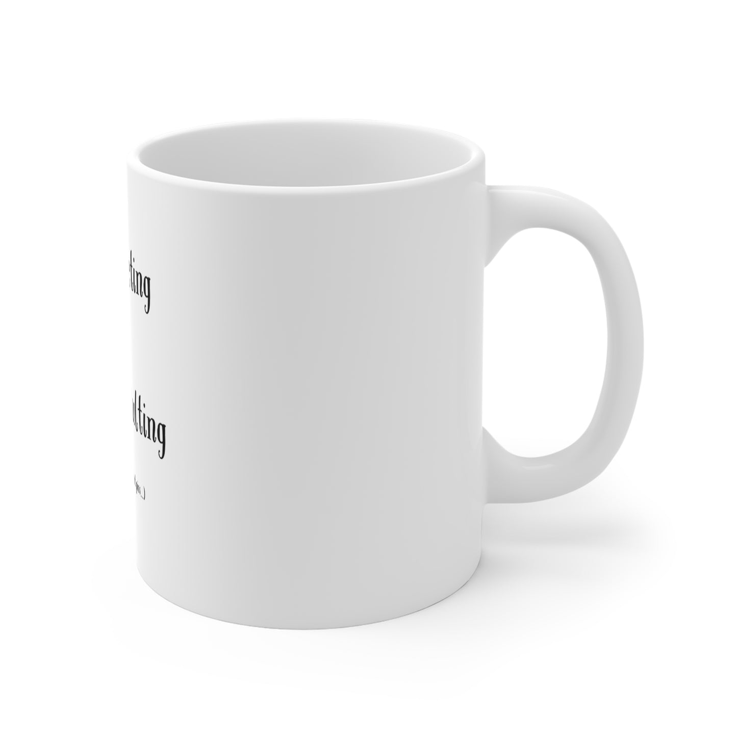 UK Funny Adulting Mug - Bills, Budgeting & Bullshit Adulting (Great Gift for Millennials, Housewarming, Coffee Lovers)