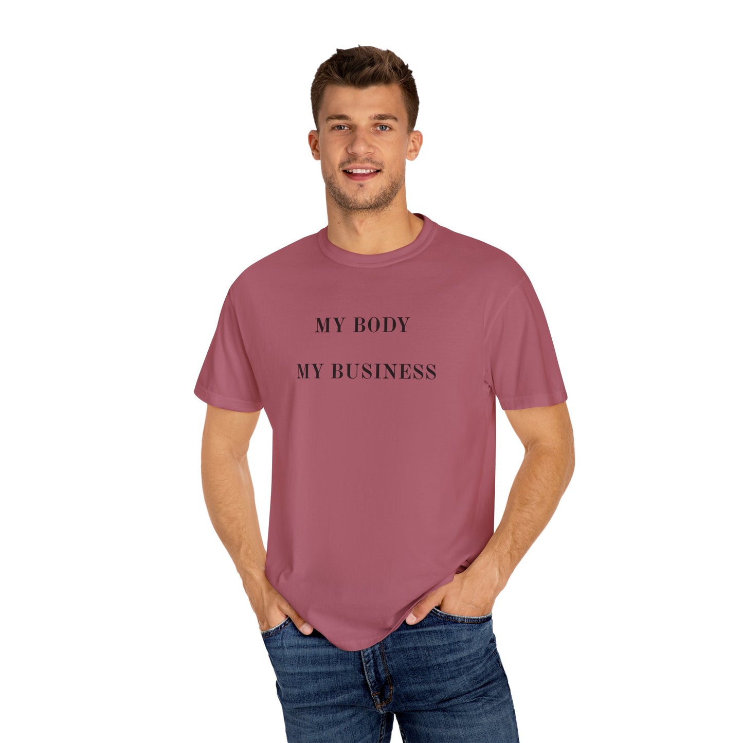 US Empowering Unisex T-shirt | My Body My Business | Casual Wear, Gift for Activists, Comfortable Tee, Everyday Style, LGBTQ+ Pride