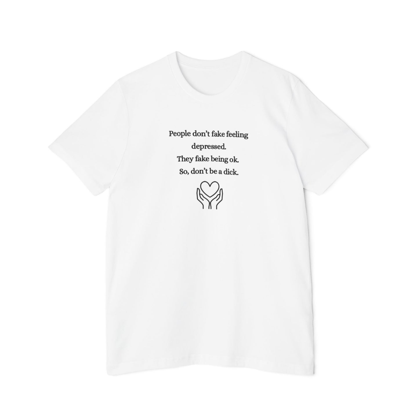 US Mental Health Awareness T-Shirt, Comfort Tee, Unisex Jersey Shirt, Gift for Friends, Kindness Message Shirt