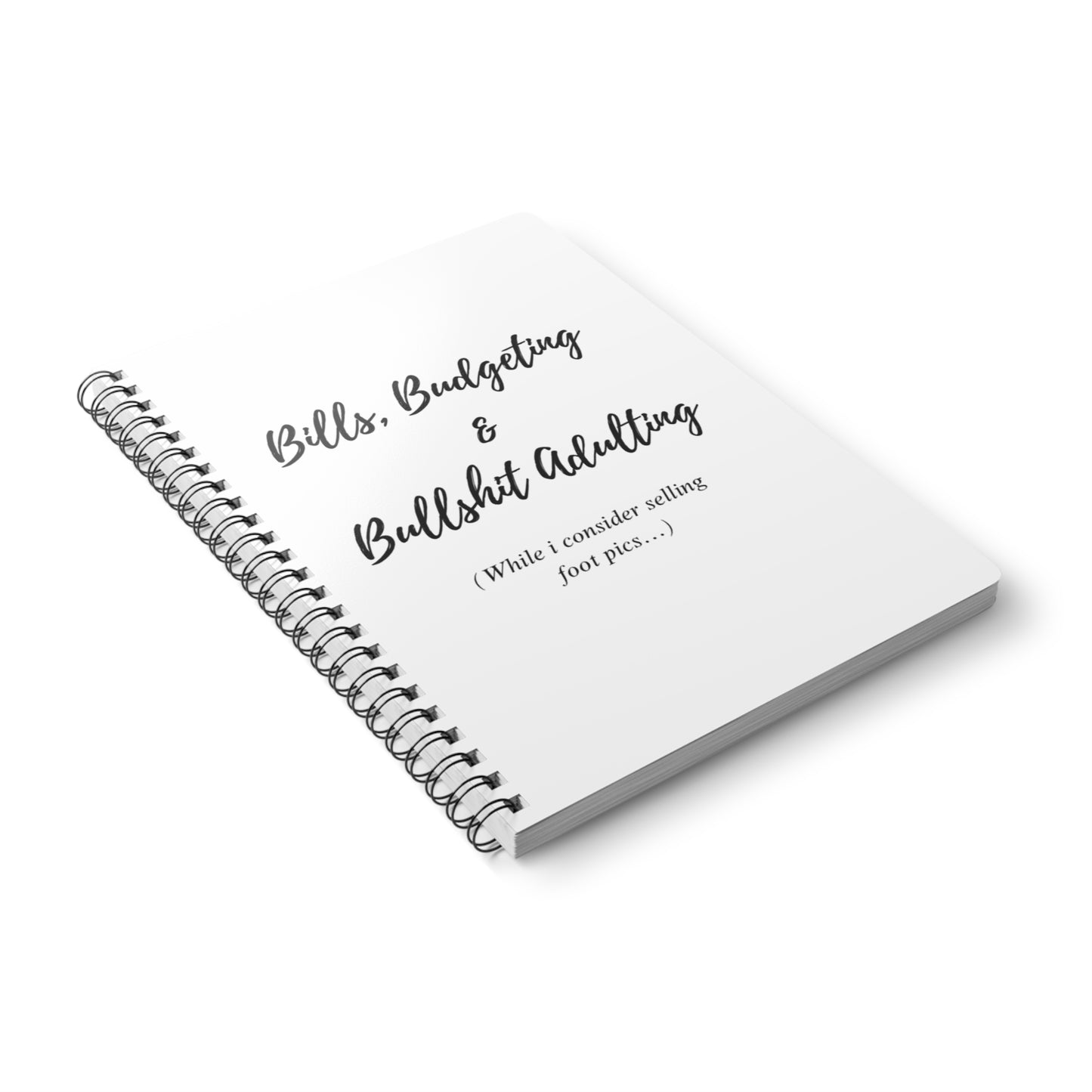 UK Bills & Budgeting Wirobound Notebook: Perfect for Adulting, Journaling, Gift for Students, Organizer, Financial Planner
