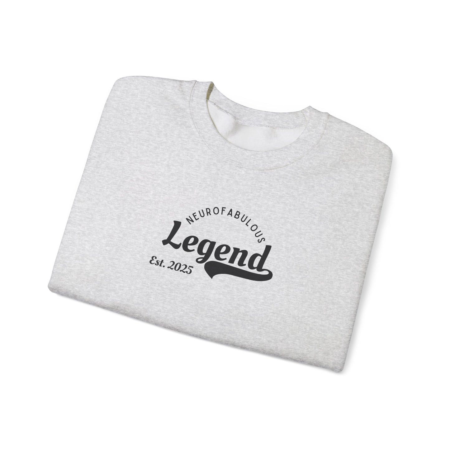 US Unisex Neurotabilous Legend Crewneck Sweatshirt, Cozy Sweatshirt, Gift for Men Women, Casual Style, Birthday Apparel, Personalized Clothing
