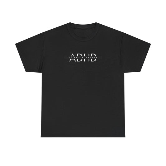 UK ADHD Awareness Unisex Heavy Cotton Tee, Mental Health Shirt, Gift for Advocates, Casual Wear, Supporting Neurodiversity