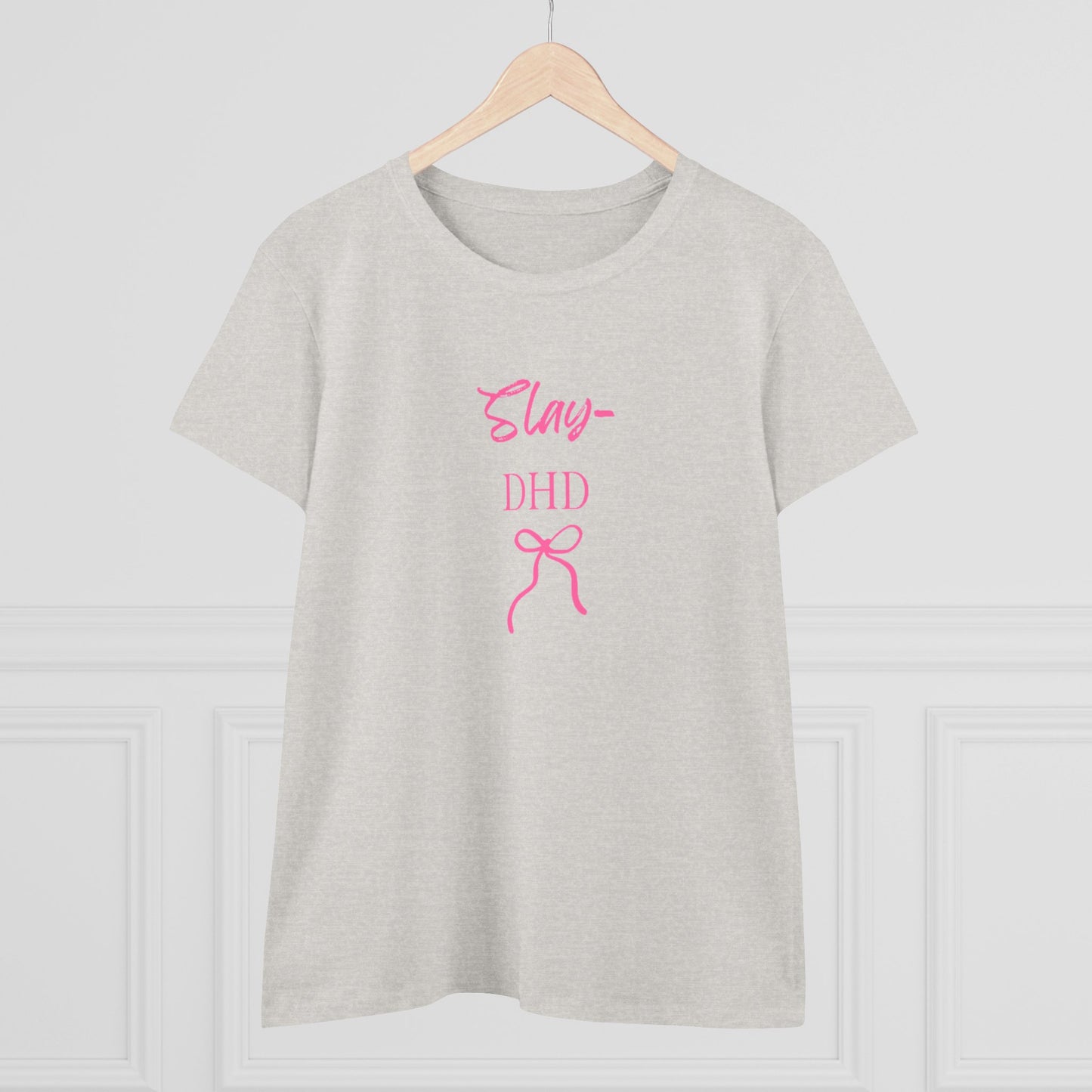 US Slay DHD Women's Tee, Casual Cotton Top, Trendy Graphic Shirt, Gifts for Her, Summer Fashion Style