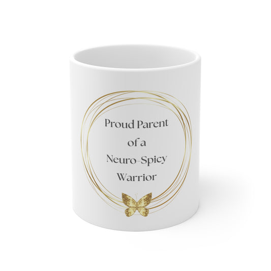 UK Proud Parent Mug | Neuro-Spicy Warrior Coffee Cup, Supportive Gift for Neurodiverse Families, Inspirational Drinkware, Self-Care, [...]