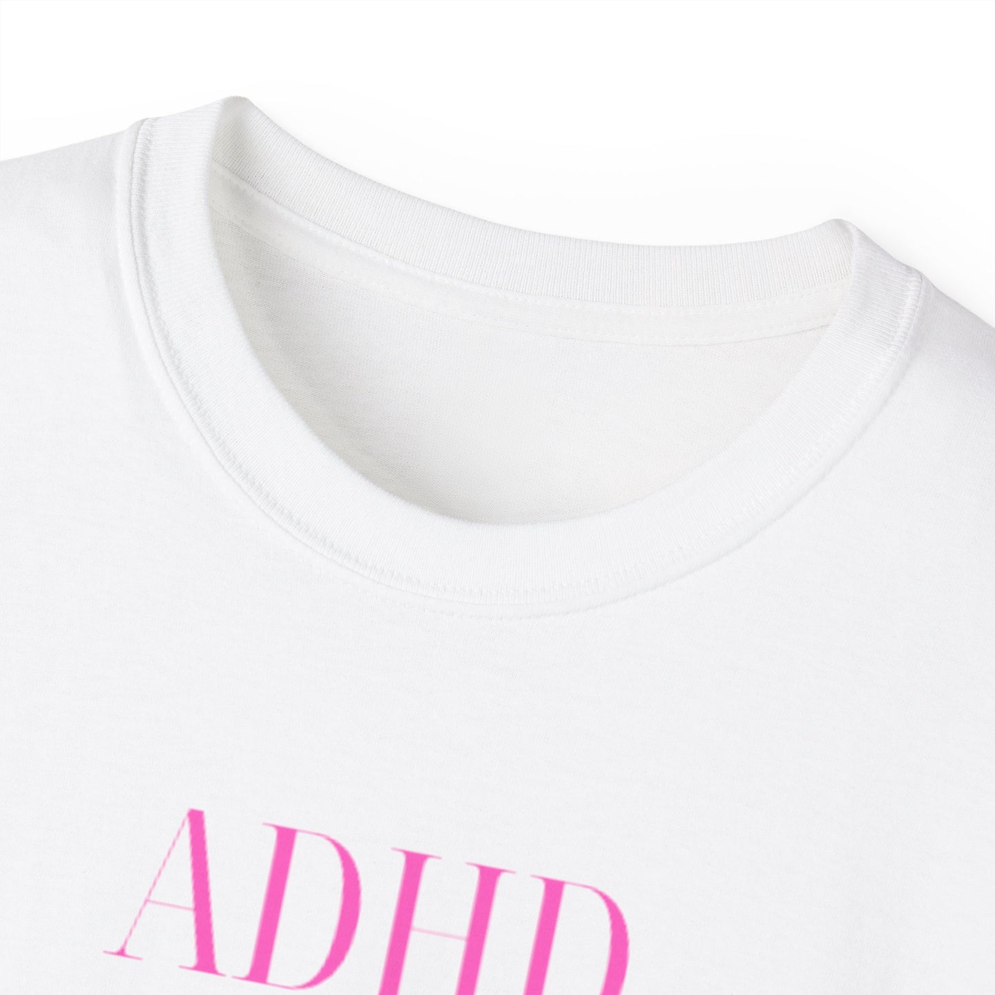 UK ADHD Club Unisex Ultra Cotton Tee, Casual Wear, Supportive Tee, Awareness Merchandise, Gift for ADHD Community, Everyday Comfort